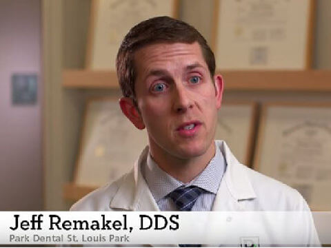 Jeff Remakel, DDS, discussing sleep apnea