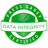 Press Ganey Certified seal for Data Integrity