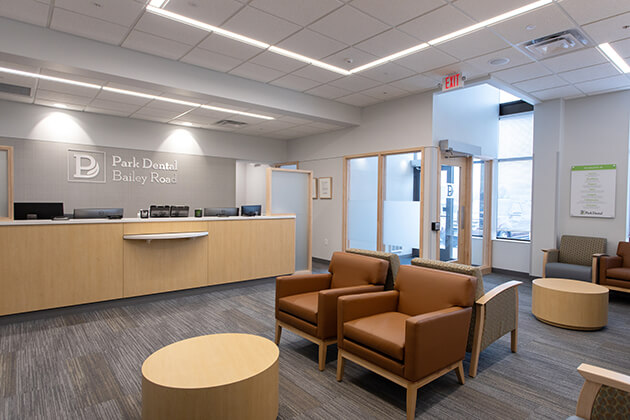 Park Dental Bailey Road Lobby