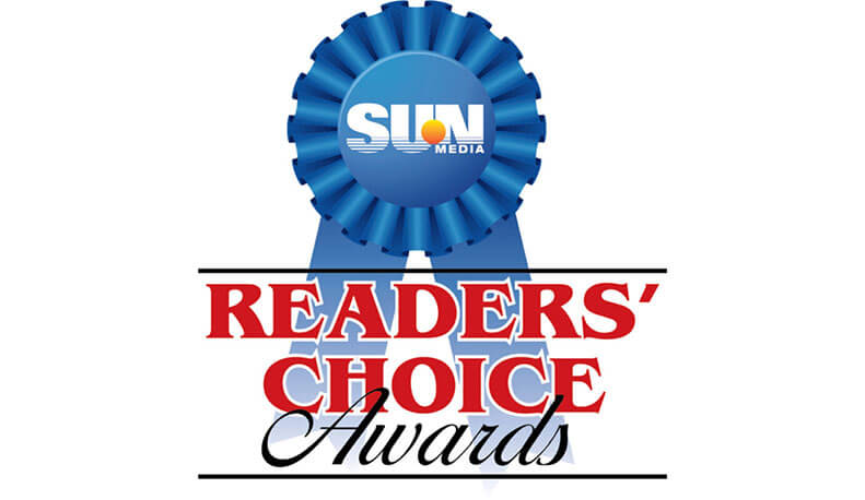 Sun Media readers choice award