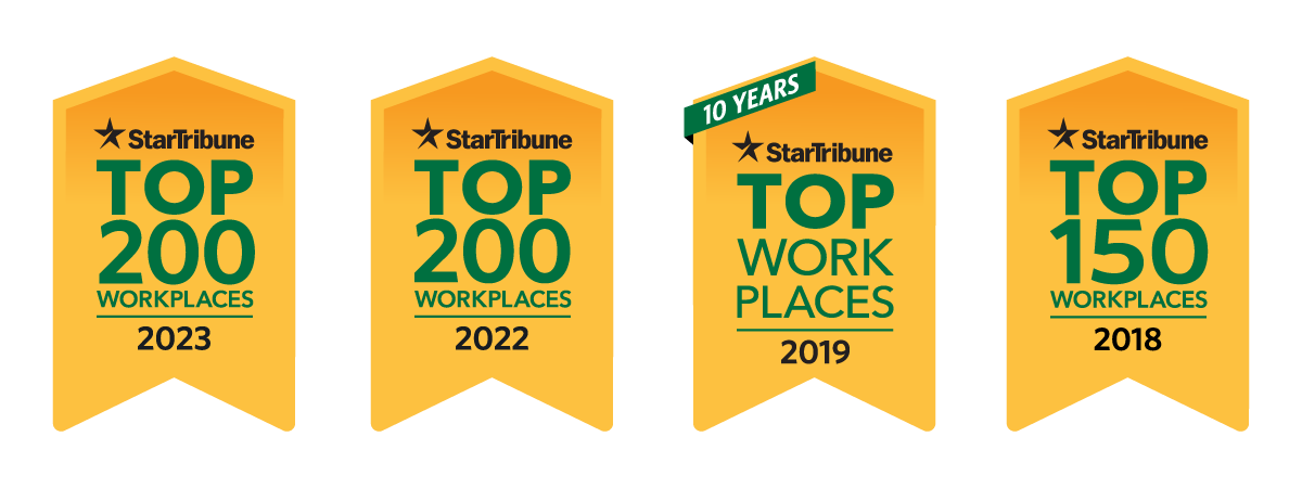 Top Workplace logos