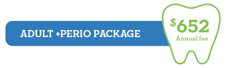 2026 Adult+Perio Care Package header